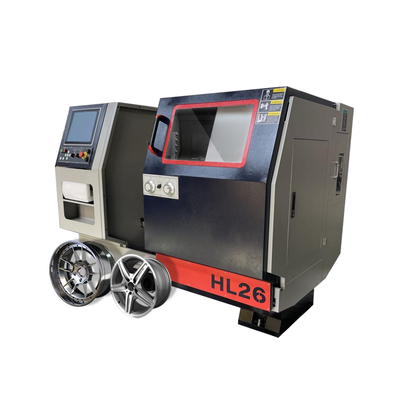 CNC Wheel Repair Lathe AWR26L - High Precision Turning and Refinishing Solution